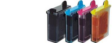 4x Brother Compatible Ink Multipack Cartridges LC02 SELECT YOUR OWN COLOURS - Free UK Delivery